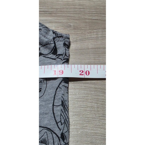 Marvel Tank Top Mens XL Gray Avengers Comic All Over Print Muscle Tee Shirt - Picture 7 of 8